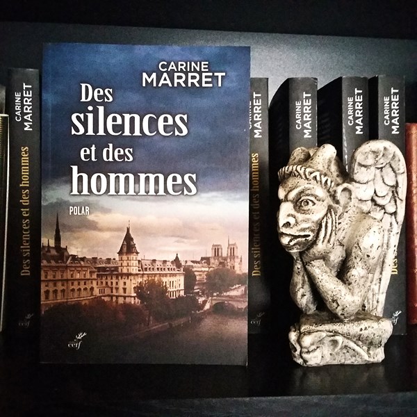 Carine Marret Des silences et des hommes commissaire Jean Levigan livre roman policier polar Paris 36 Quai des Orfèvres Notre-Dame politique Quai d'Orsay Syrie